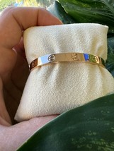    

CARTIER LOVE BRACELET 18K ROSE GOLD Size 17 - B3978 - $5,352.50