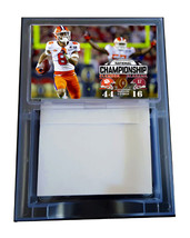 Clemson Tigers 2019 Football Championship with score Note Pad Memo Holder - £9.93 GBP