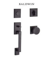 Baldwin La Jolla Full Dummy Sectional Handleset with Non-Turning Dummy Interior  - £156.58 GBP