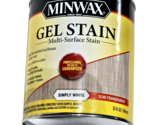 Minwax Gel Stain Multi Surface Simply White Semi Transparent Quart 32oz - $25.99