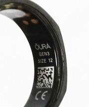 Oura Ring Gen3 Heritage Size 12 - Black JZ90-1001-12 Ring ONLY image 3