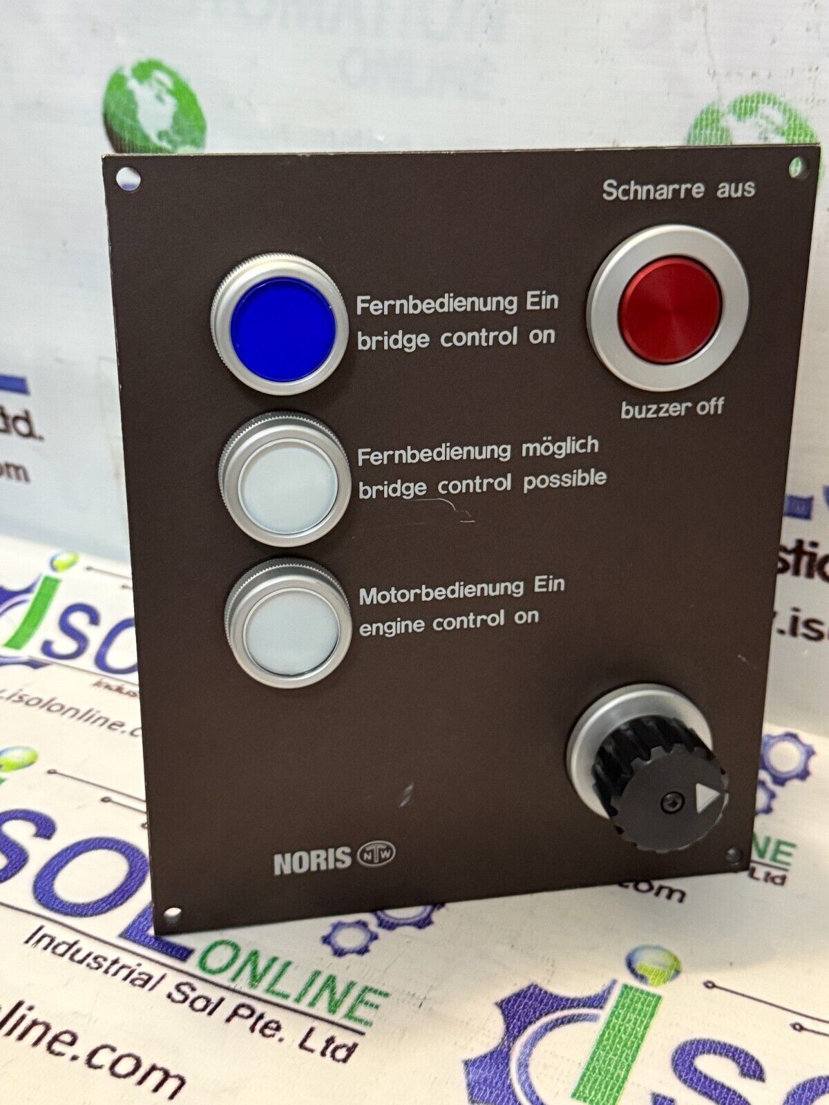 Noris 0207 7483 Front Panel for Remote Control System Marine Spare Germa... - $998.00