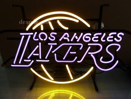 New Los Angeles Lakers Beer Lamp Light Neon Sign 24&quot;x20&quot; - £199.07 GBP