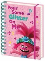 TROLLS World Tour POUR SOME GLITTER A5 Note Book - £6.91 GBP