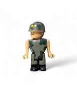 Vintage TYCO Super Blocks Mini Figure Male Camo Army Sargent Green Pants... - $4.00 CAD