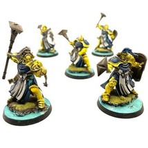 Stormcast Eternals Sequitors 5 Painted Miniatures Warforged Age of Sigmar - $64.99