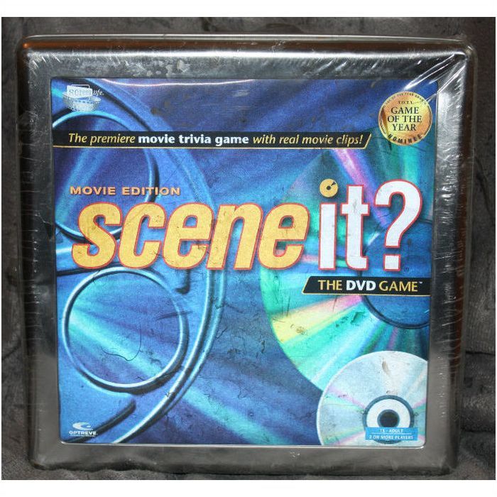 2006 Screenlife Movie Edition Scene It? The DVD Game in Tin - Sealed - $15.00