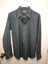 Everlane gray long sleeve Shirt Button Front Mens Size medium - £10.11 GBP
