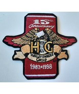 Harley Davidson Motorcycles HOG Harley Owners Group 15th Anniversary Pat... - $8.99