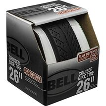 Bell Whitewall 26&quot; Flat Defense Cruiser Bike Tire - €34,12 EUR
