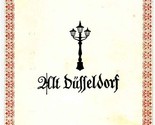 Alt Dusseldorf Menu Mattner Restaurant Dusseldorf Alstadt Germany  - $17.80