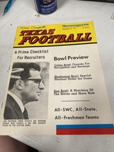 1971 Dave Campbell&#39;s Texas Football Newsmagazine 12/31 Joe Paterno - £13.45 GBP