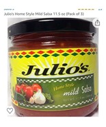 Julios Homestyle Mild Salsa! 11.5oz.  2 Pack Bundle.  - £21.83 GBP