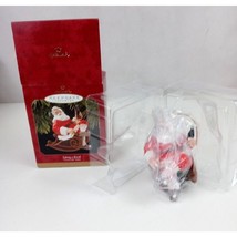 1997 Hallmark Keepsake Ornament Taking A Break &quot;Coca-Cola&quot; Santa IOB - £9.73 GBP