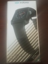 X-Doria Rumble Band For Apple Watch 42mm Black-Brand New-SHIPS N 24 HOURS - £36.07 GBP