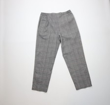 Vintage 90s Streetwear Womens 16 Petite Tapered Leg Flannel Pants Hounds... - $648.64 MXN