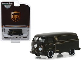 Volkswagen Panel Van Dark Brown &quot;United Parcel Service&quot; (UPS) &quot;Hobby Exclusive&quot; - £14.54 GBP