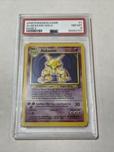 Pokémon Alakazam PSA 8 NM-MT Holo 2000 Base Set 2 | 1/130 Holo Rare - $74.80