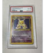 Pokémon Alakazam PSA 8 NM-MT Holo 2000 Base Set 2 | 1/130 Holo Rare - $1,424.15 MXN