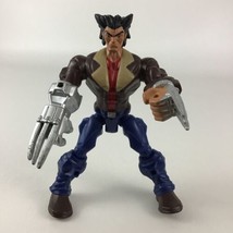 Super Hero Mashers Marvel X-Men Wolverine Logan 6&quot; Action Figure Hasbro 2015 Toy - £17.37 GBP