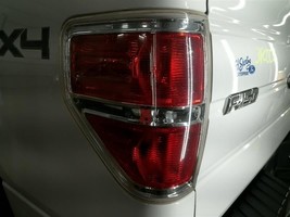 Driver Tail Light Styleside Bright Border Fits 09-14 FORD F150 PICKUP 103847556 - £115.83 GBP