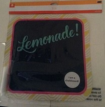 LEMONADE: Banner &amp; Chalkboard Bundle Pack Fun For Your Stand! New In Sea... - £11.09 GBP