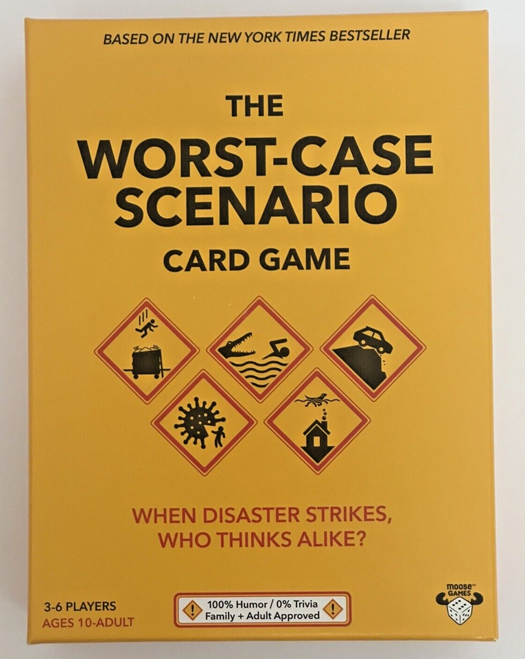 The Worst-Case Scenario Card Game Brand New!