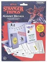 Stranger Things TV Series Set of 4 Sheets of Removable Gadget Decals NEW... - £6.16 GBP