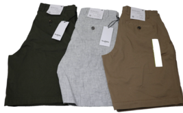 Men&#39;s Goodfellow &amp; Co Size 28 Waist 9&quot; Inseam Flat Front Shorts Lot of 3... - £31.27 GBP