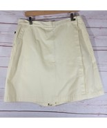 LL Bean Bayside Skort Light Yellow Size 16 NWT - $33.96 CAD