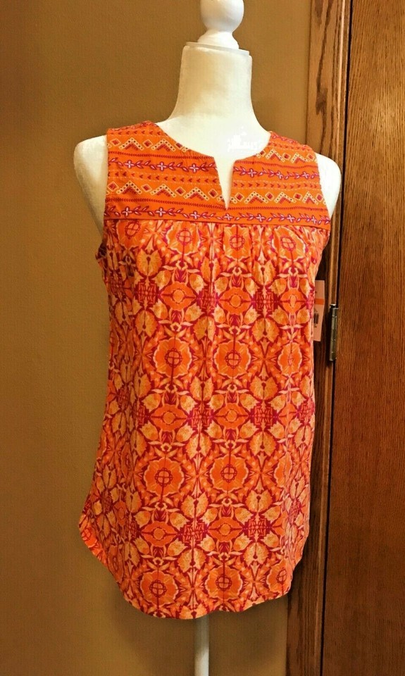 Kim Rogers PS sleeveless NWT top - $20.00