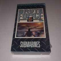 Brute Force Narrated By George C. Scott “Submarines” VHS Sealed - £5.34 GBP