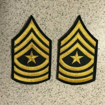 US Army Sergeant Major Patches (Pair of 2) - £5.44 GBP