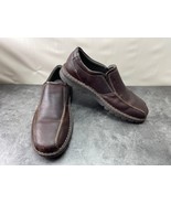 Clarks Loafers Men 12 M Vanek Step Shoes Brown Leather Slip-On Comfort A... - $51.36 CAD
