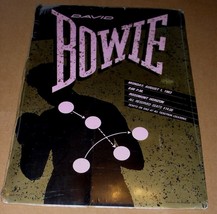 David Bowie Concert Poster Vintage 1983 Rosemont Horizon Chicago August 1 - £198.10 GBP