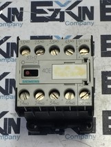 SIEMENS 3TH2040-0BB4 4NO CONTROL  RELAY 24VDC - $35.00