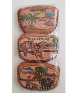 Lot of Three Philippines Wallets, new - $342.38 MXN
