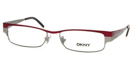 New Donna Karan New York Dkny Dy 5553 1081 Red Silver Eyeglasses 52-15-140mm - £27.57 GBP