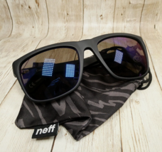 NEFF Snowbird Resort Matte Black Sunglasses w/Cloth Pouch - Chip NF0309-... - £11.86 GBP