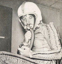 1952 Boeing Test Pilot Tex Johnston Tests Air Force Jet Suit Quick Mag P... - $19.99