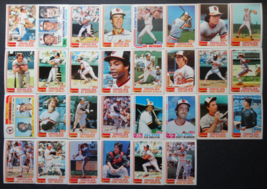 1982 Topps Baltimore Orioles Team Set of 30 Baseball Cards - £27.65 GBP