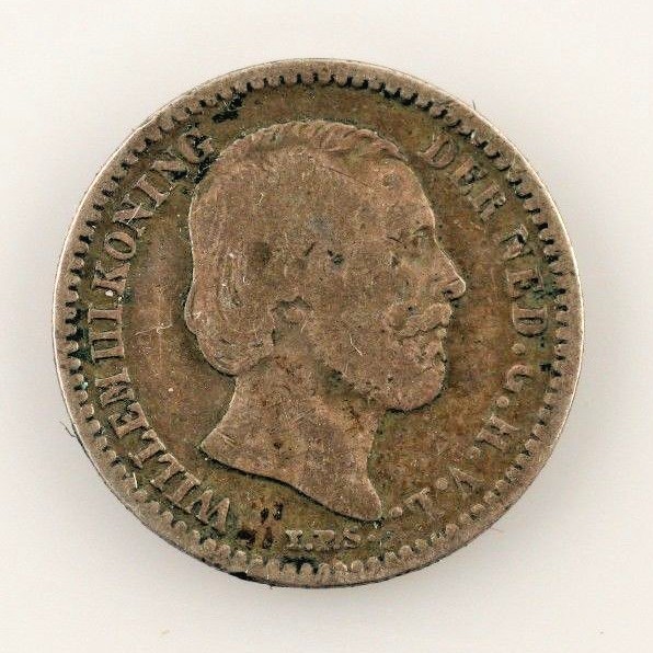 Moneta Da 10 Cent Del 1889 Paesi Bassi (F) Condizione Fine - $36.38