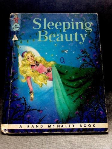 SLEEPING BEAUTY Rand McNally Elf Book ~ vintage Golden, other kids books Antique - $3.50
