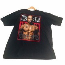 Vintage Y2K Shaka 2Pac Tupac Shakur Rap Shirt 3XL Black Explicit Lyrics Tee RARE - £148.08 GBP