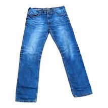 Ring Of Fire Mens 36x34 Slim Straight Leg Jeans Manhattan Blvd Model - £15.78 GBP