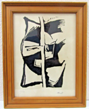 Alexandre Noll Untitled 1960&#39;s Signed Woodblock Print on Paper Edition 2 of 100  - £1,024.79 GBP