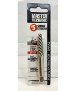 MIBRO Master Mechanic No. 788663 #5 Spiral Screw Extractor Chrome Vanadi... - $14.00 CAD