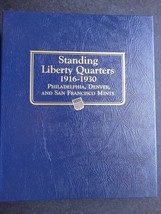 Whitman Standing Liberty Quarter 1916-1930 P,D &amp; San Fran Coin Album Book #9121 - £23.55 GBP