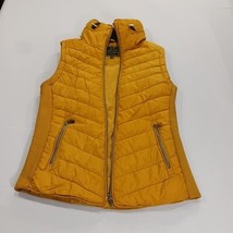 Special One RN#111159 Girls/Women's Small Yellow Quilted Full Zip Vest Pockets image 9