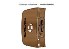 1995 Chaparral Signature 27 Swim Platform Boat EVA Foam Teak Deck Floor Pad Mat - £270.20 GBP